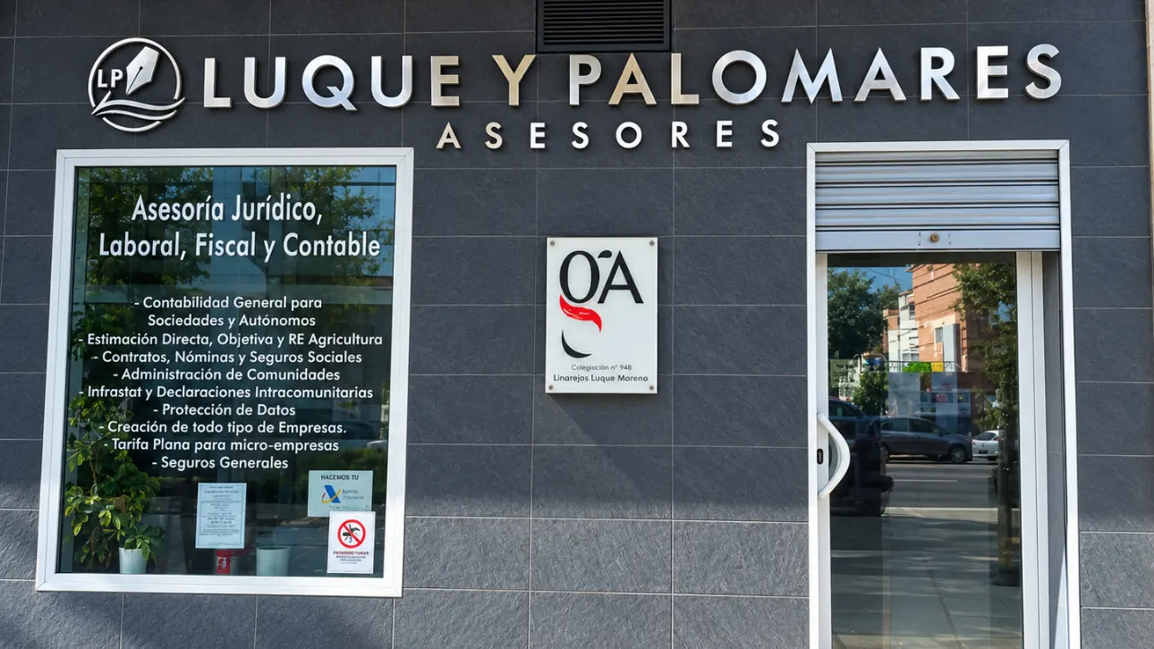 Portada de GESTORIA LUQUE Y PALOMARES